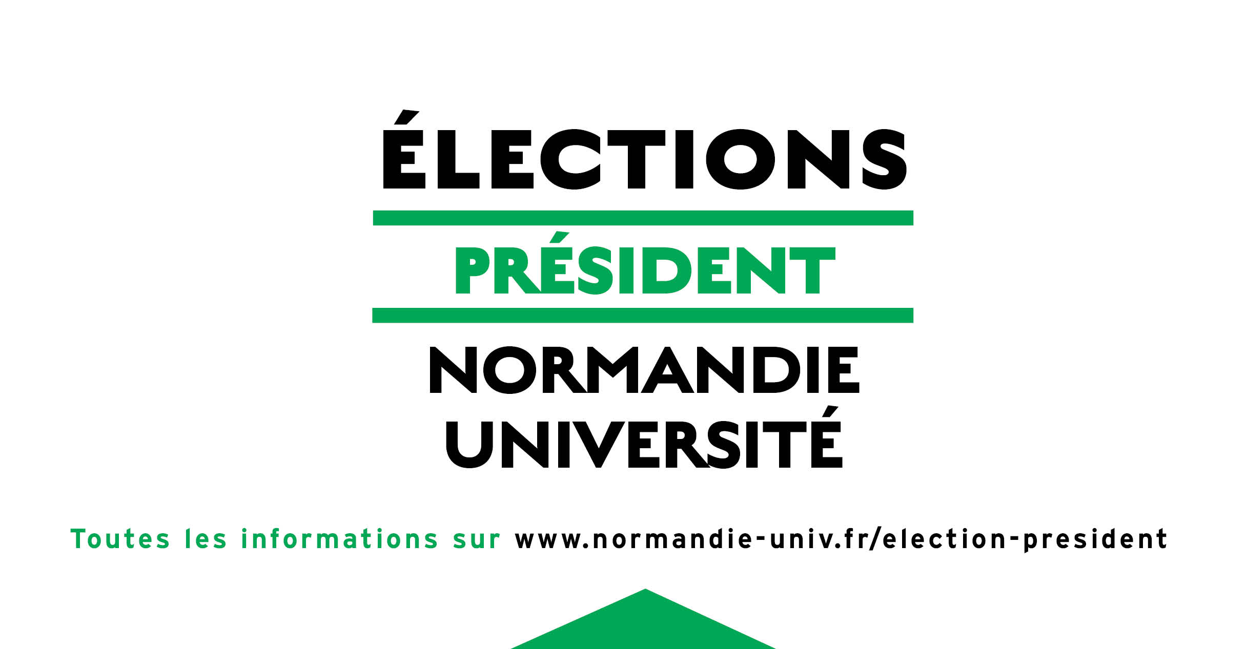 élection président Normandie Université