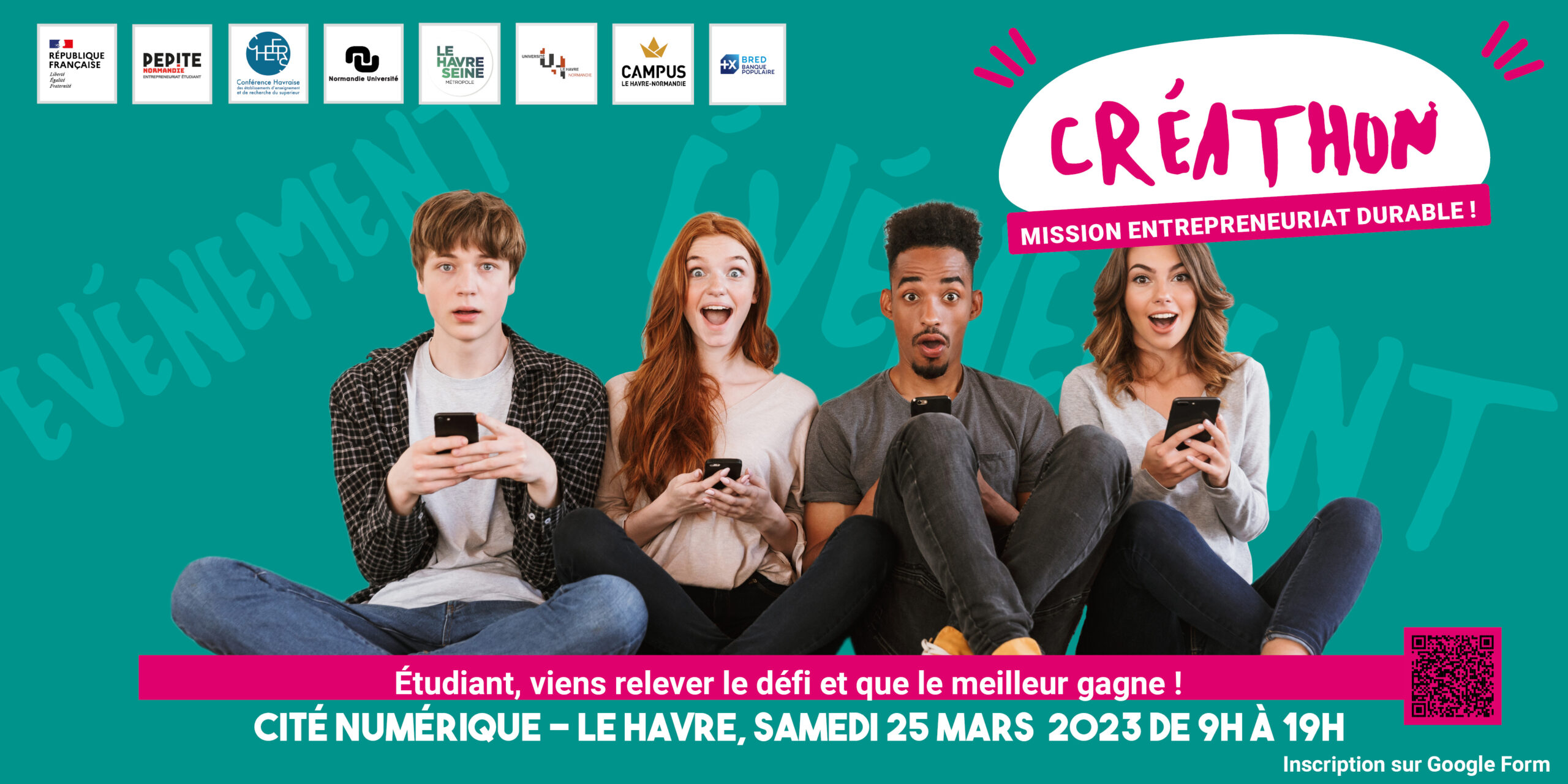 Créathon Pépite Normandie au Havre