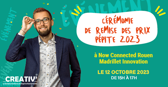 Cérémonie de remise de prix Pépite 2023